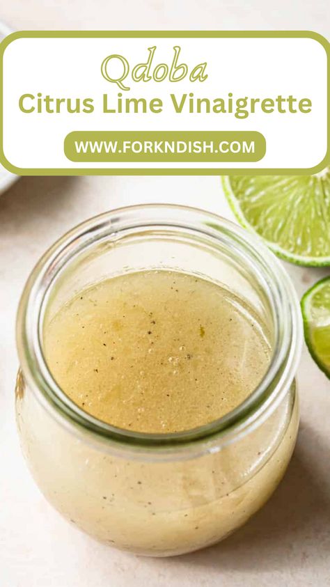 Do you want a yummy dressing to make your salads extra tasty? Try the Qdoba Citrus Lime Vinaigrette Recipe. Citrus Lime Vinaigrette, Qdoba Cilantro Lime Dressing, Qdoba Citrus Lime Dressing, Lime Vinaigrette Dressing Recipe, Citrus Vinaigrette Dressing, Peach Sangria Recipes, Spicy Sauce Recipe, Secret Sauce Recipe, Cilantro Lime Vinaigrette