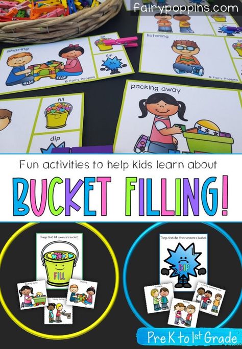 Bucket Filler Bulletin Board, Bucket Filling Activities, Bucket Filling Classroom, Be A Bucket Filler, Bucket Filler Activities, Bucket Fillers, Fill Your Bucket, Bucket Filler, Star Of The Week