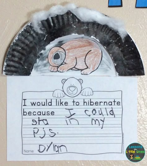 Hibernation Activities, Craft, Games, Songs, & Books - Lessons for Little Ones by Tina O'Block Hibernation Kindergarten, Hibernation Preschool Crafts, Hibernation Preschool Activities, Hibernation Crafts, Hibernation Activities, Hibernation Preschool, Animal Sorting, January Kindergarten, Animals That Hibernate