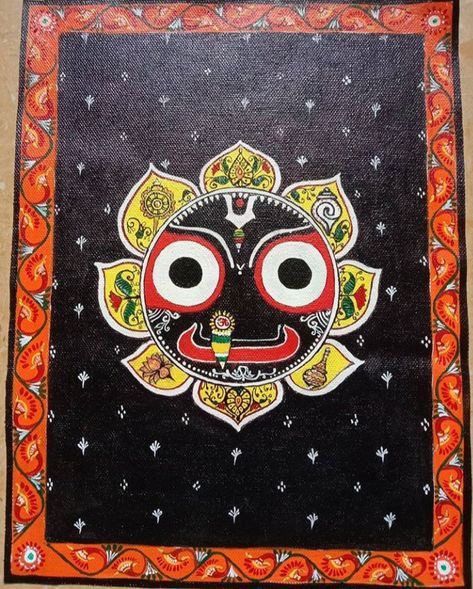 Odisha Culture Drawing, Pattachitra Paintings Odisha, Odisha Pattachitra, Odisha Art, Jagannath Ji, Pattachitra Art, Jai Jagannath, 2d Painting, Indian States