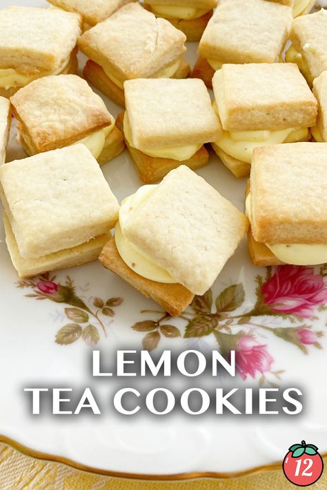 Lemon Tea Cookies | 12 Tomatoes Lemon Tea Cookies, Clean Cookies, Special Cookies, Recipe Cookies, 2024 Recipes, Ladies Lunch, Summer Foods, Sweet Dips, Cookies Easy