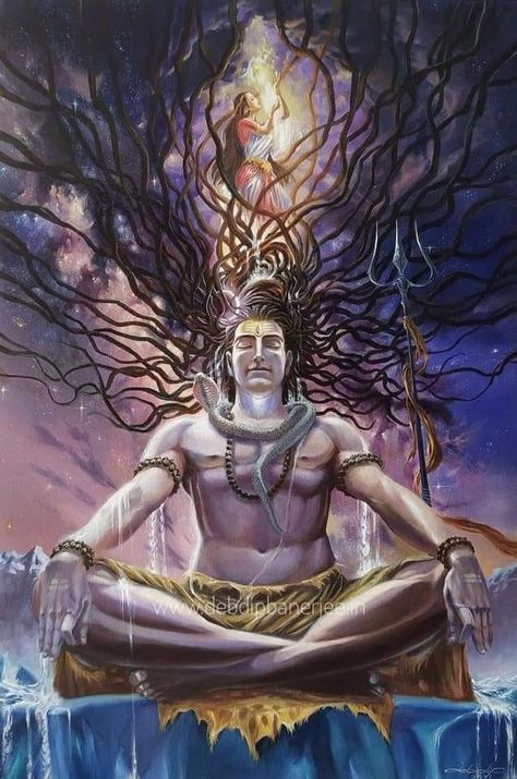 Arte Ganesha, Shiva Tandav, Aghori Shiva, Arte Yoga, Lord Siva, Shiva Parvati Images, Lord Hanuman Wallpapers, Lord Shiva Statue, Lord Shiva Family