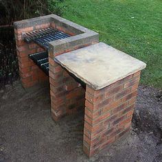 Brick Barbeque, Grill Diy, Brick Grill, Pit Bbq, Brick Bbq, Diy Grill, Outdoor Bbq Grill, Diy Bbq, Backyard Grilling