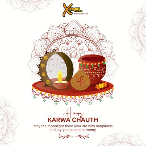 "Wishing you a Karwa Chauth filled with love, laughter, and blessings." #KarwaChauth #Love #Blessings Love Blessings, Peace And Harmony, With Love, Quick Saves