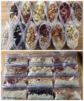 Refrigerator Oatmeal, Instant Oatmeal Packets, Menu Sarapan Sehat, Oatmeal Packets, Hiking Food, Instant Oatmeal, Backpacking Food, Vegan Keto, Nutrition Education