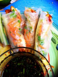 Teriyaki Chicken Rice Paper Rolls Chicken Rice Paper Rolls, Fresh Spring Rolls Recipe, Teriyaki Chicken Rice, Healthy Spring Rolls, Rice Paper Recipes, Rice Paper Wraps, Teriyaki Chicken And Rice, Chicken Spring Rolls, Salad Rolls