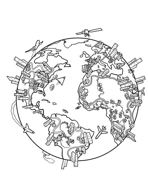 The greatest world coloring page for preschool!!!! Drawing World Map, Earth Coloring Page, World Map Drawing, World Coloring Page, World Map Coloring Page, Free Printable World Map, Earth Coloring Pages, Planet Coloring Pages, Color World Map