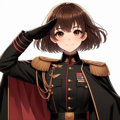 Knight Uniform Anime, Anime Uniform Design, Anime Military Uniform, Military Uniform Design, Black Things, Anime Uniform, Uniform Outfits, Military Nurses, Anime Military