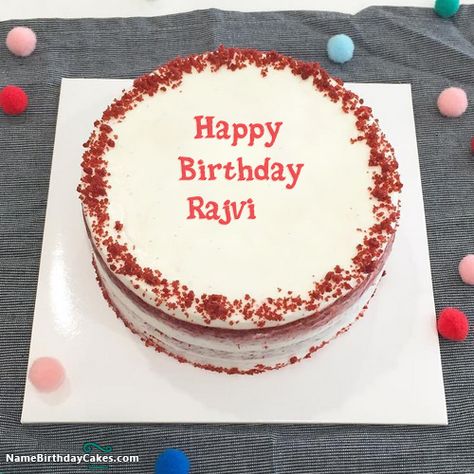 Happy Birthday Rajvi - Video And Images Leo Cake, Happy Birthday Leo, Birthday Leo, Hippie Birthday, Leo Birthday, Banana Cake Recipe, Cake Name, Cake Images, Banana Cake