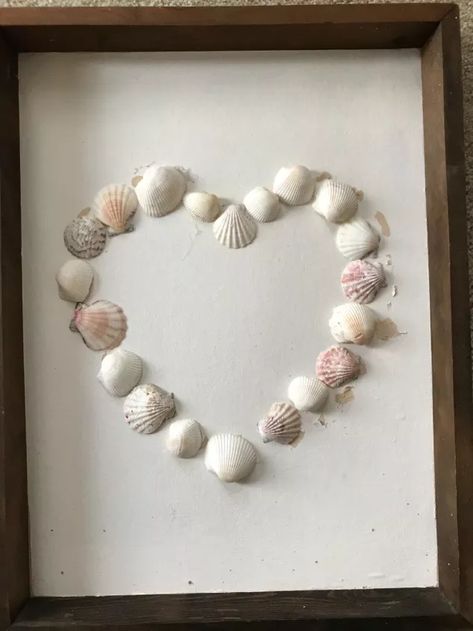 Seashell Candle Holder, Seashell Frame, Seashell Mirror, Mosaic Rocks, Seashell Candles, Hanging Plant Wall, Pretty Rocks, Seashell Art, S Art