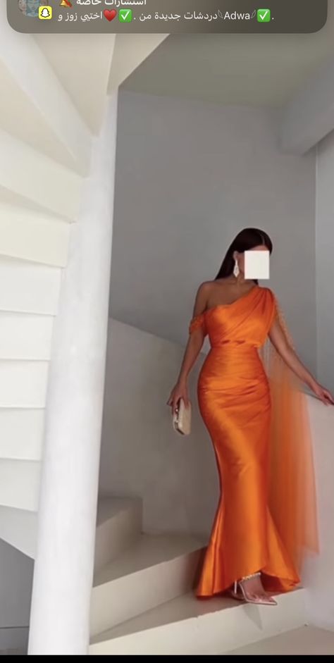 Dresses To Wear To A Wedding 2023, Orange Dress Outfit Wedding Guest, Elegant Wedding Guest Dress Classy, Luxury Satin Dress, Orange Graduation Dress, Evening Gowns Formal Classy Elegant, Orange Dress Outfit Wedding, Classy Wedding Guest Outfit, Prom Dress Orange