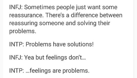 INFJ and INTP, the golden pair Golden Pair Mbti, Intp Infj Golden Pair, Mbti Golden Pair, Intp Boyfriend, Inner Dialogue, Intp Personality Type, Intj And Infj, Intp T, Intp Personality