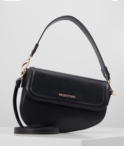 Valentino Bag Black, Mens Bags Fashion, Valentino Handbags, Mario Valentino, Girly Accessories, Across Body Bag, Valentino Bags, Pull & Bear, Black Bag