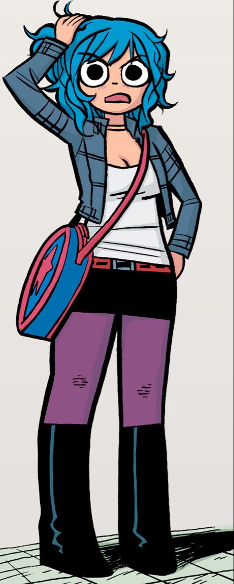 Ramona Scott Pilgrim, Lorax Costume, Scott Pilgrim Movie, Bryan Lee O Malley, Sally Man, Scott Pilgrim Comic, Bryan Lee, Book Day Costumes, Ramona Flowers