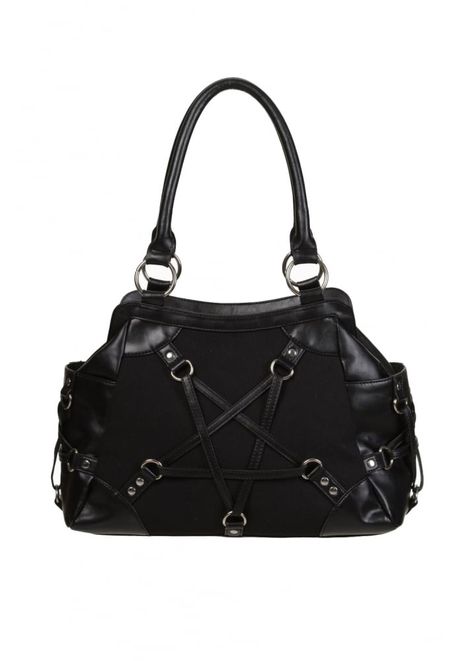 Old School Goth, Gothic Bags, Weird Accessories, Leather Bag Ideas, Gothic Wardrobe, Skull Handbags, Helluva Boss Loona, Spooky Fashion, Handbag Boutique