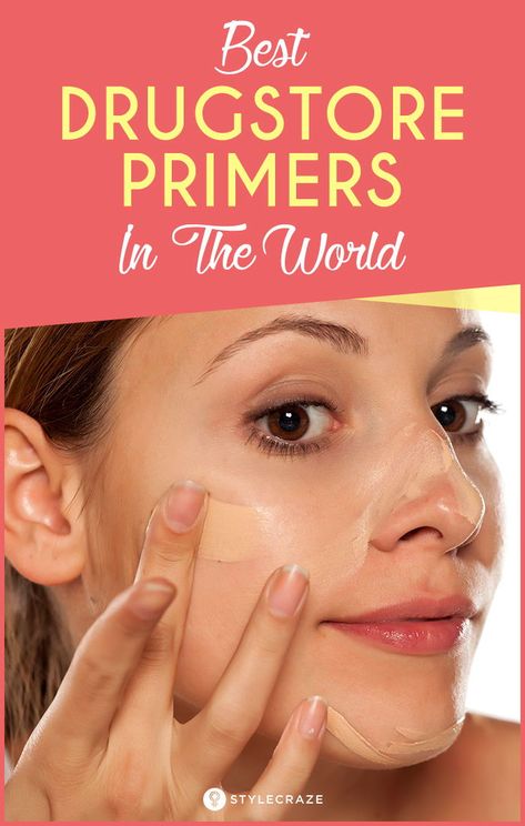 15 Best Drugstore Primers For Flawless Makeup - 2018 Update #makeup Best Drugstore Primer, Drugstore Primer, Chocolate Haystacks, Best Face Primer, Best Drugstore Products, Easy Makeup Ideas, Makeup Effects, Makeup 2018, Best Primer