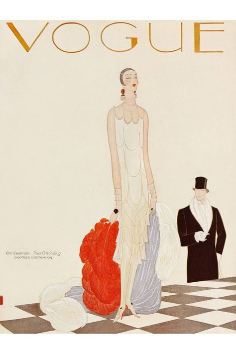 Vogue The Gown Jo Ellison Book Pictures of Dresses in British Vogue | British Vogue Vogue Illustrations, Tattoo Painting, Vintage Vogue Covers, Vogue Vintage, Vogue Magazine Covers, Motif Art Deco, Art Deco Illustration, Fashion Cover, Art Deco Posters