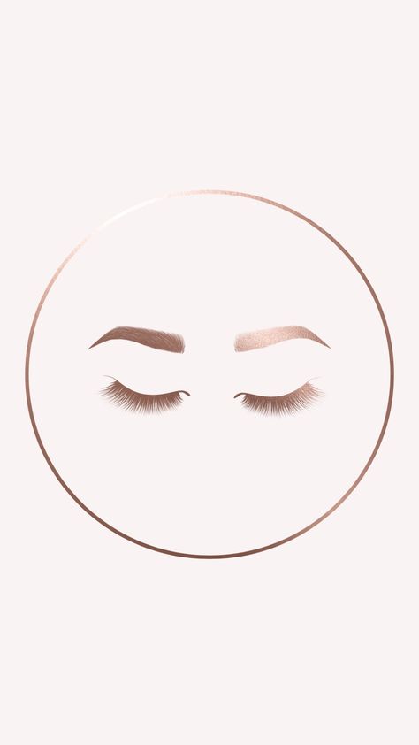 30 Instagram Highlight Covers for Beauty Salon - Light Pink and Rose Gold - Perfect for Beautician, Lashes, Brows Master Circle Highlight Instagram, Hilight Instagram Cover Beauty Salon, Lashes Highlight Cover, Brow Wallpapers, Beauty Highlight Cover, Rose Gold Icons, Brow Master, Gold Icons, Eyelash Decor