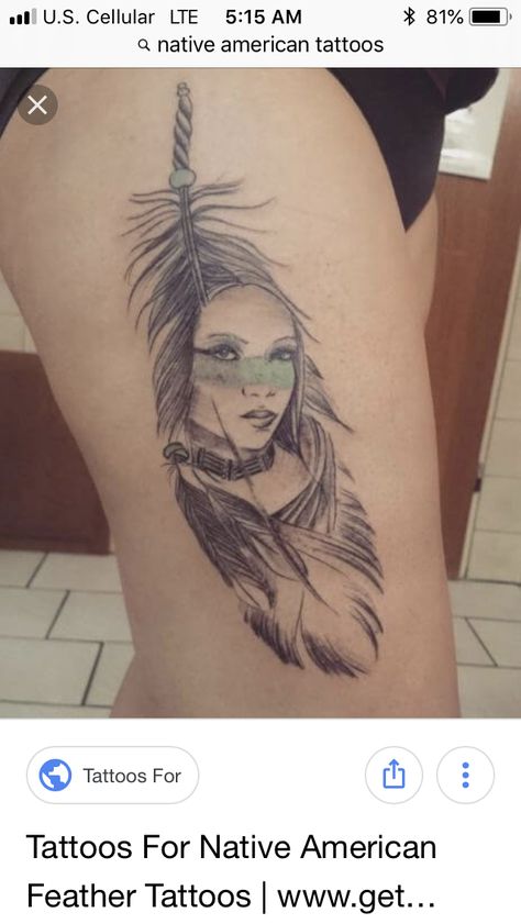 Tattoos With Birds, Native Feather Tattoos, Birds Meaning, Native American Feather Tattoo, Phoenix Peacock, Deer Tattoos, American Drawing, Rope Tattoo, Indian Tattoo Design