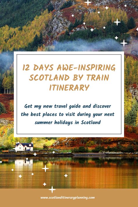 Scotland By Train Itinerary, Scotland Train Travel, Scotland Train, Scotland By Train, Train Vacations, Travel Train, Scotland Vacation, Scotland Road Trip, Scotland Trip