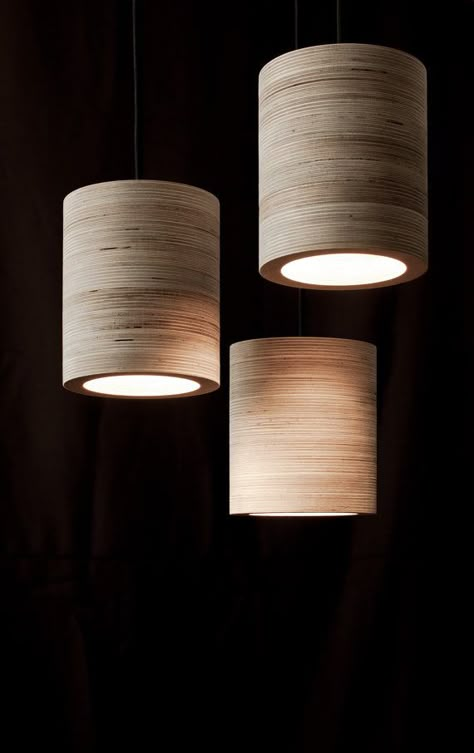 Lighting stores: Lighting designs you'll love for your home interior design | www.lightingstores.eu Minimalist Desk Design, Wooden Light, Deco Luminaire, Handmade Lighting, Wooden Lamp, Wood Lamps, The Ceiling, Wood Light, Modern Lamp