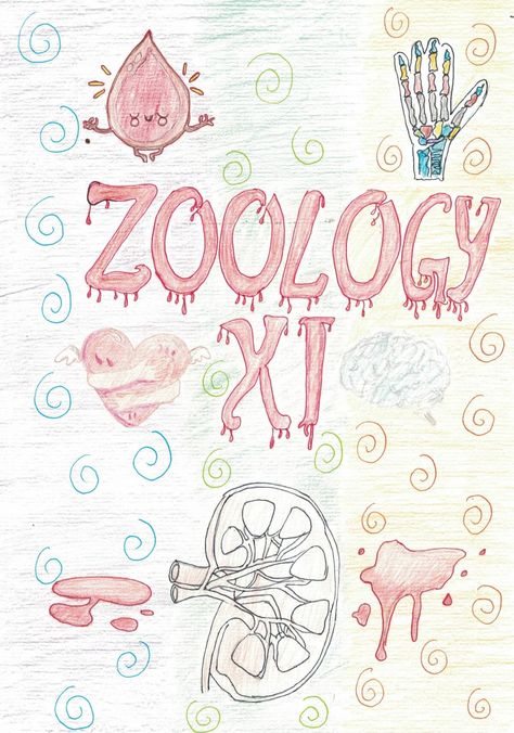 Zoology Cover Page Design, Zoology Front Page Design, Botany Front Page Design, Zoology Assignment Front Page, Zoology Project Ideas, Zoology Project, Project Front Page Design, Project Front Page, Cover Page For Project