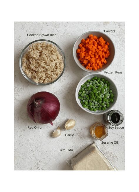 This Easy Vegetable Brown Fried Rice is so simple to make and is so delicious! It's a great way to use up your cooked brown rice and provides a tasty and filling meal that everyone can enjoy! #plantbasedonabudget #brown #fried #rice Vegan Brown Rice Recipes, Blue Zones Recipes, Zone Recipes, Fried Brown Rice, Brown Rice Recipes, Easy Vegetable, Blue Zone, Fried Vegetables, Filling Recipes