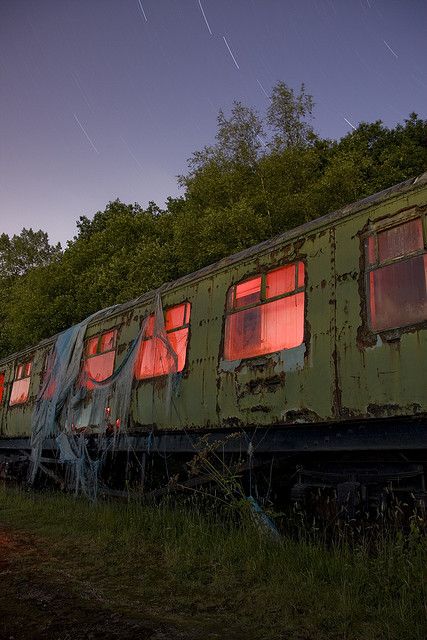 Abandoned Locations, Train Home, Train Carriage, Resting Place, Train House, Old Places, Abandoned Place, Aesthetic Locations, Abandoned Trains