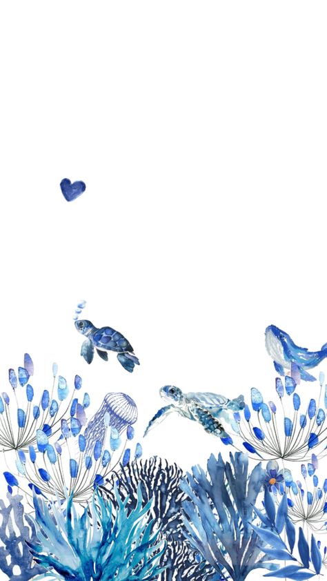 #myfirstshuffle Beachy Wallpaper, Seahorse Painting, Pastel Background Wallpapers, Cute Home Screen Wallpaper, Coastal Wallpaper, Iphone Wallpaper Classy, Cute Summer Wallpapers, Cute Blue Wallpaper, Wallpaper Iphone Summer