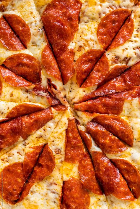 "Pepperoni Pizza Closeup" by Stocksy Contributor "J. Anthony" - Stocksy Pepperoni Pizza, Food Photography, Close Up, Pizza, Pizzas