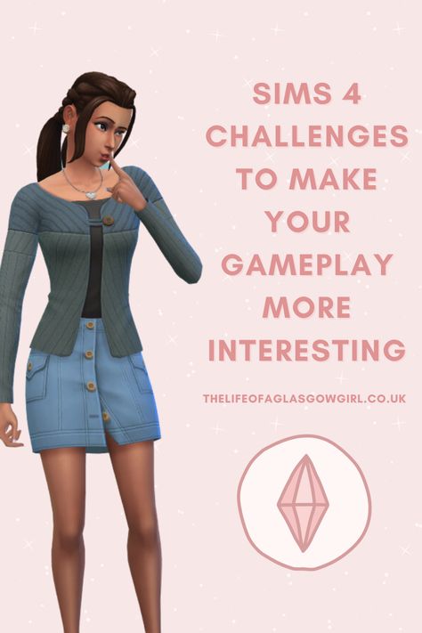 Ready to elevate your Sims 4 experience? Discover a variety of exciting Sims 4 Challenges designed to make your gameplay more interesting and engaging! From unique storylines to skill-building tasks, these challenges will spark your creativity and keep you entertained for hours. Dive into my comprehensive guide and find the perfect challenge to transform your gaming sessions. Click to explore now and unlock endless fun in The Sims 4! #Sims4 #Sims4Challenges #SimsCommunity #Sims4Gameplay Sims 4 Career Legacy Challenge, Build Challenge Sims 4, The Sims 4 Challenges Base Game, Sims 4 Legacy Challenge Gen 1, Sims 4 Random Generator, Ideas For Sims 4 Gameplay, Sims 4 Gameplay Ideas No Mods, Fun Sims 4 Challenges, Sims 4 Gameplay Ideas Base Game