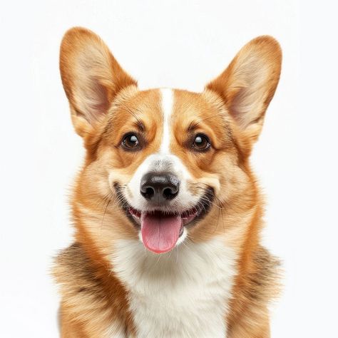 Happy corgi dog portrait | free image by rawpixel.com / Boom Puppy Portraits, Face Cute, Corgi Dog, Dog Face, Animal Ears, Happy Dogs, Dog Portraits, Free Image, Cute Puppies