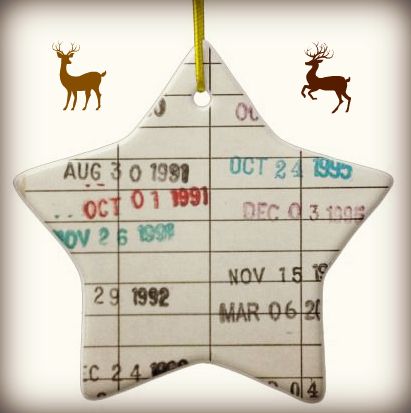 Christmas Mystery, Library Book Displays, Vintage Library, Library Programs, Library Displays, Library Decor, Due Date, Date Cards, Book Display