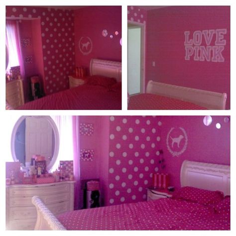 Victoria Secret Room, Victoria Secret Bedroom, Sister Room, Pink Bedroom For Girls, Pink Girl Room, Secret Room, Inspired Bedroom, Pink Room Decor, Pink Bedrooms