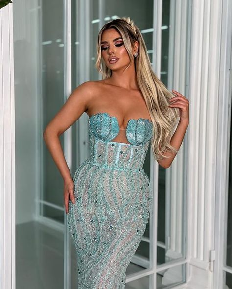 TABJA on Instagram: "Feel like a real life mermaid wrapped in ocean colors✨
#dress #longdress #hautecouture #fashion #style #promdresses #tabjadress" Tabja Dresses, Long Fitted Dress, Real Life Mermaids, Prom Fashion, Long Fitted Dresses, Colors Dress, Dress Corset, Dream Dresses, Ocean Colors