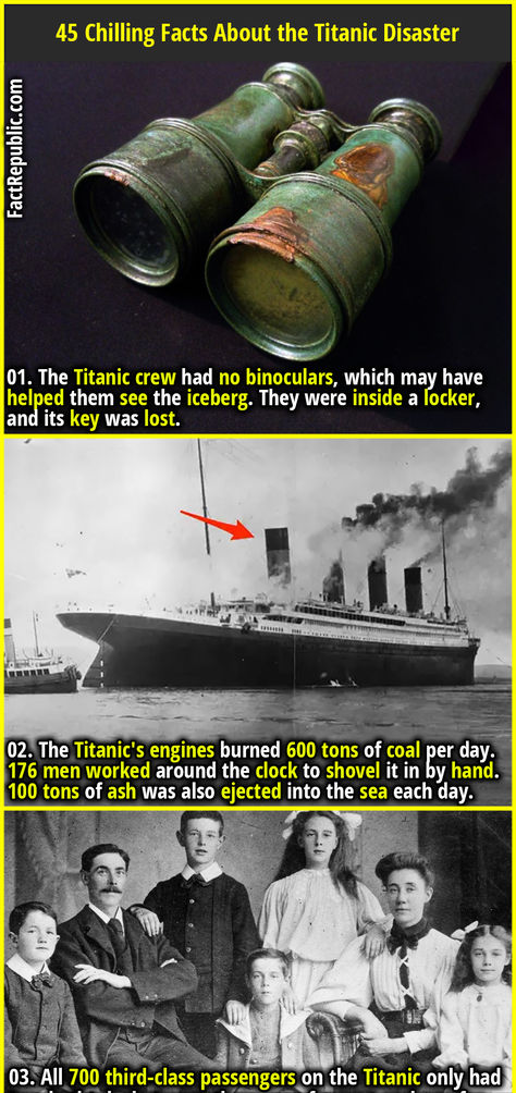 Titanic Real Photos, Pirate Facts, Titanic Iceberg, Titanic Captain, Titanic Deaths, Real Titanic, Titanic Artifacts, Creepy History, Titanic Facts