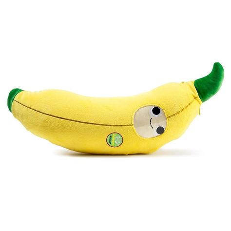 Banana Plush, Shark Stuffed Animal, Food Plushies, Yummy World, Googley Eyes, Food Pillows, Banana Man, Banana Peel, Water Patterns