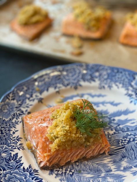 Panko & Herb Crusted Steelhead Trout – Pine & Palm Kitchen Steelhead Recipes, Ground Turkey Meatballs, Steelhead Trout, Trout Recipes, Herbs De Provence, Healthy Liver, Baked Fish, Popular Recipes, Light Recipes