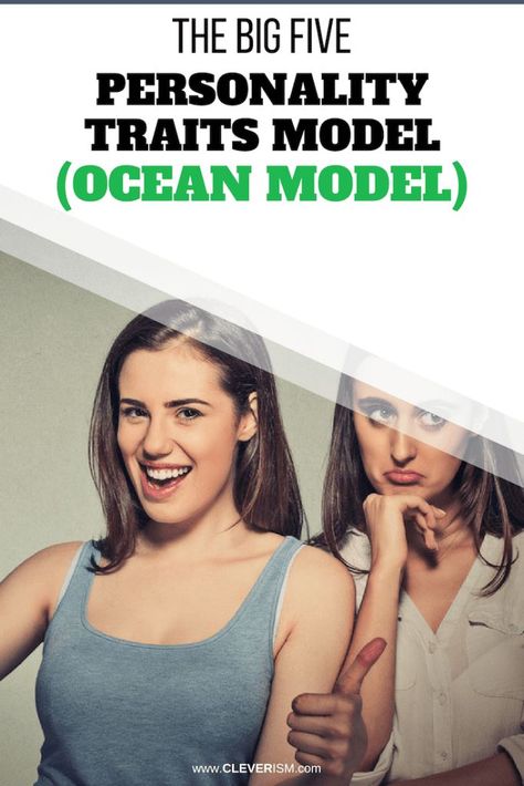 The personality model which has garnered immense popularity in last 20 years or so is the Big Five Personality Traits Model also known as Five Factor Model of Personality or the OCEAN Model. #Cleverism #business #personaldevelopment  #personalityresearch #mindfullness #blog #blogger #blogging Read People Like A Book, Big Five Personality Traits, Read People, The Big Five, Personality Tests, How To Read People, Becoming A Father, Personal Development Plan, Social Behavior