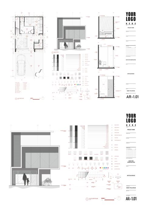 AutoCAD Template Package If you have a company or small architecture studio and use AutoCad as the main software for drafting your project, you might need this template to improve the quality of your drawing and make your design proses fast #architect #autocad #autocadtemplate #Architecturedesign #templatedrawing #architecture #autocaddrawing #Floorplan #Autocadtutorials #floorplansketch #autocaddesign #Autocaddownload #autocaddrawingfloorplans #Architectureplan #Architecturefloorplan Interior Design Title Block Template, Drawing Title Block Design, Autocad Template Layout, Architecture Drawing Layout, Autocad Title Block Design, Architecture Title Block Design, Architecture Title Block, Cad Drawing Architecture, Autocad Drawing Architecture