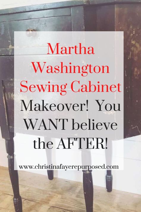 Refinish Sewing Machine Cabinet, Sewing Cabinet Diy, Martha Washington Sewing Cabinet Redo, Sewing Machine Cabinet Makeovers, Sewing Cabinet Redo, Martha Washington Sewing Cabinet, Sewing Cabinet Makeover, Old Sewing Cabinet, Faux Finishes For Walls