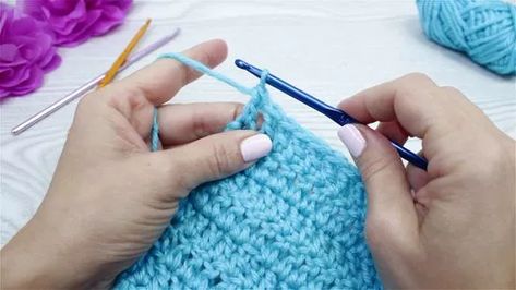 Step 1 Finish the stitches on your last row. Crochet Ends, Extra Yarn, Types Of Stitches, Yarn Tail, Come Undone, Seamless Transition, Bind Off, Crochet Round, Tapestry Needle