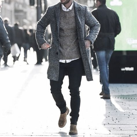 60 Winter Outfits For Men - Cold Weather Male Styles Man Cold, Perfect Winter Outfit, Winter Outfits Cold, Fashion Male, Blazer Outfit, Winter Outfits Men, Cold Weather Outfits, Mens Winter Fashion, Mens Casual Outfits