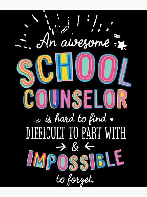 "An awesome School Counselor Gift Idea - Impossible to Forget Quote  " Art Print for Sale by DonkeyMonkeyD School Counselor Quotes, Counselor Quotes, Counseling Bulletin Boards, Counselor Appreciation, School Counselor Gifts, Funny Truths, Forgotten Quotes, Counselor Gifts, Quote Art Print