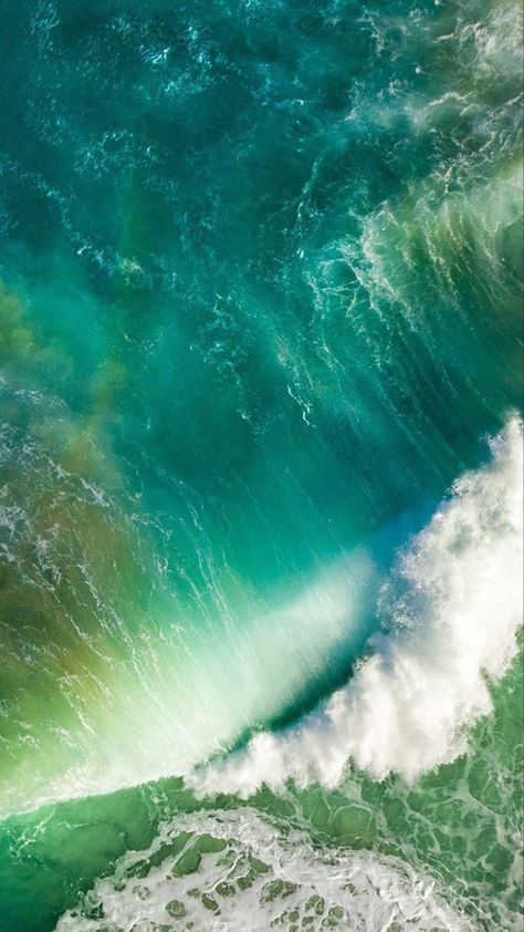 Iphone 7 Original Wallpaper, Ios 10 Wallpaper, Iphone Wallpaper Ocean, Iphone 6s Wallpaper, 10 Wallpaper, Water Wallpaper, New Wallpaper Iphone, Wallpaper Ocean, Color Wallpaper Iphone