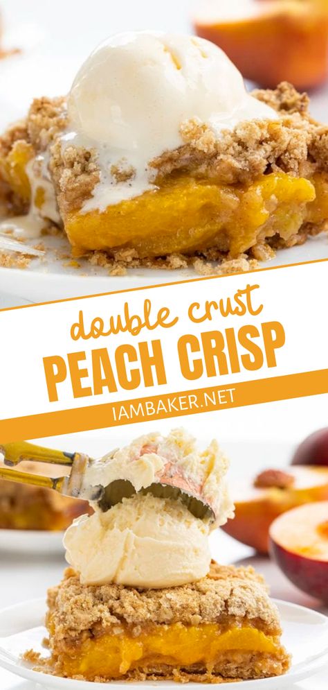 Peach Crisp Using Canned Pie Filling, Peach Crisp With Fresh Peaches Oatmeal, Peach Crumble With Fresh Peaches, Fresh Peach Crisp With Oatmeal, Canned Peach Crisp, Oatmeal Peach Cobbler, Peach Crisp With Oatmeal, Peach Crisp With Canned Peaches, Peach Crisp With Fresh Peaches