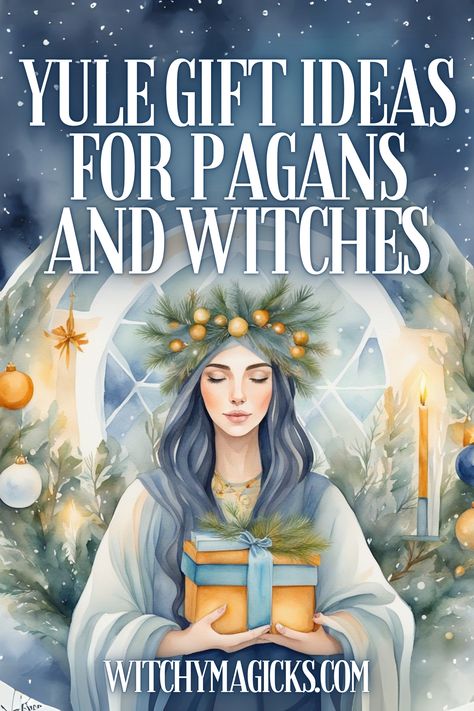 Discover thoughtful Yule gift ideas for pagans and witches, featuring magical DIY crafts and spiritual presents for the Winter Solstice. Yule Tide Greetings, Diy Winter Solstice Gifts, Yule Presents Diy Gifts, Traditional Yule Gifts, Free Yule Printables, Handmade Yule Gifts, Pagan Yule Aesthetic, Yule Wands Diy, Winter Solstice Gifts Diy