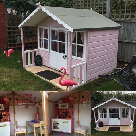 ShedsWarehouse.com | Stowe Playhouses (S) | ** IN STOCK LIVE BOOKING ** 6ft x 6ft (1.79m x 1.19m) - Stowe Playhouse - 12mm Tongue & Groove - 2 Opening Windows - Single Door - Apex Roof (CORE) Osb Floor, Wendy House Ideas, Cubby House Ideas, Types Of Cladding, Modern Playhouse, Tongue And Groove Cladding, Pallet Playhouse, Tongue And Groove Walls, Garden Playhouse