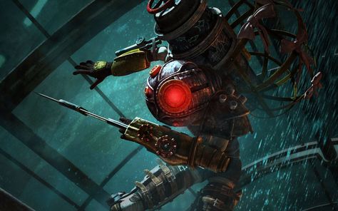 Bioshock Artwork, Zombie Tsunami, Bioshock 1, Bioshock Rapture, Jason Chan, Bioshock Game, Bioshock Art, Bioshock Series, Bioshock 2