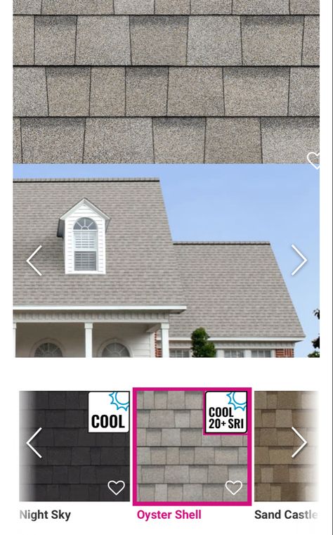 Owens Corning Driftwood Shingles, Driftwood Shingles, Roof Shingles, Sand Castle, Oyster Shell, Energy Efficient, Newport, Roof, The Sun